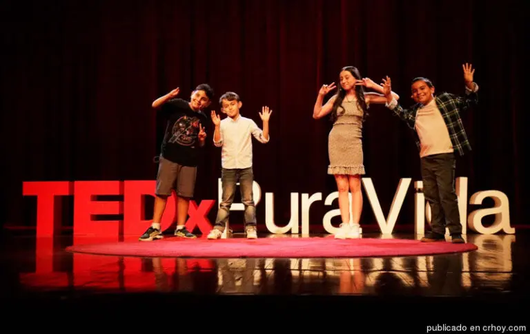 11 Children Will Talk About Their Proposals at the First TEDx Pura Vida Niñez 2023, to Be Held at the Children’s Museum