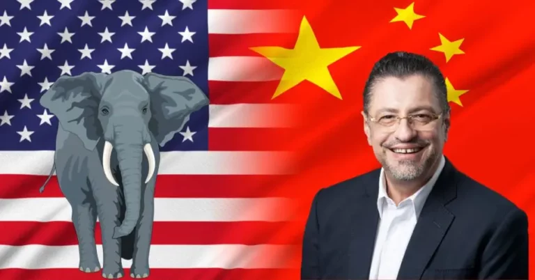 “Costa Rica Is Not Going to Get into a Fight Between Elephants”, Says Chaves About the Conflict between the United States and China