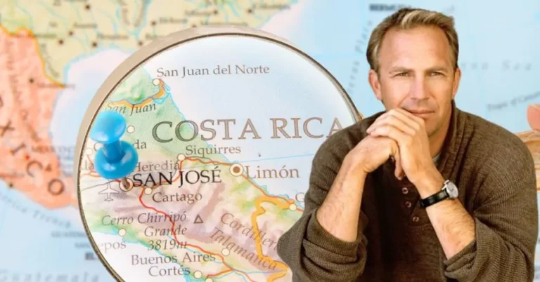 Kevin Costner is on Vacation in Costa Rica