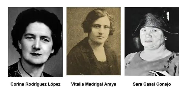 Six Women Were Declared “Beneméritas de la Patria”by the Costa Rican Legislative Assembly