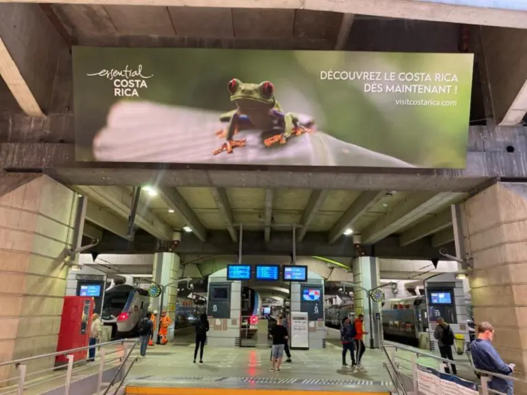 Costa Rica Promotes Itself in Paris Metro Stations and Participates in the Most Important Tourism Fair in France