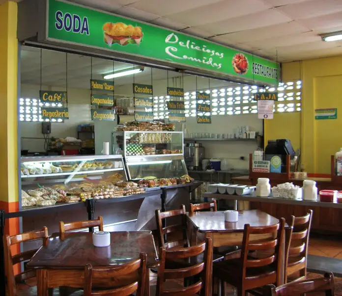 The “Soda”, Popular Eateries in Costa Rica, Simple but with Delicious Foods
