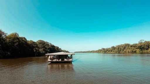 The Floating Restaurant that Sails on Waters of Tortuguero River