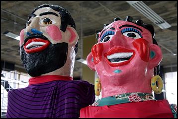 Traditional Masks Fill the Costa Rican National Library with Color in an Exhibition to Celebrate During October