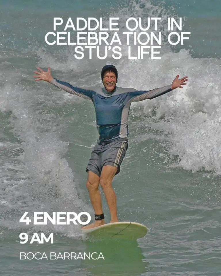 Tribute to Pioneer Surfer in Costa Rica Will be on January 4th 2025