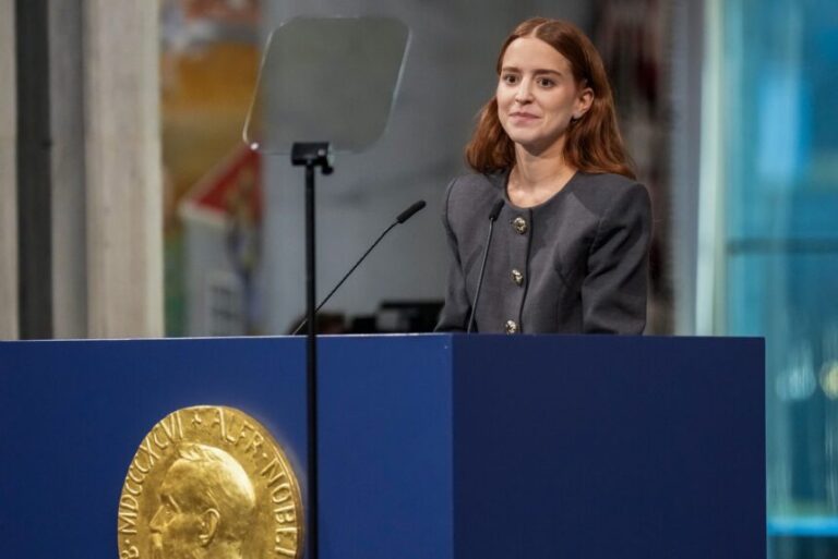 The Most Important Quotes From the Speech Delivered by María Corina Machado’s Daughter at the Nobel Peace Prize Award Ceremony