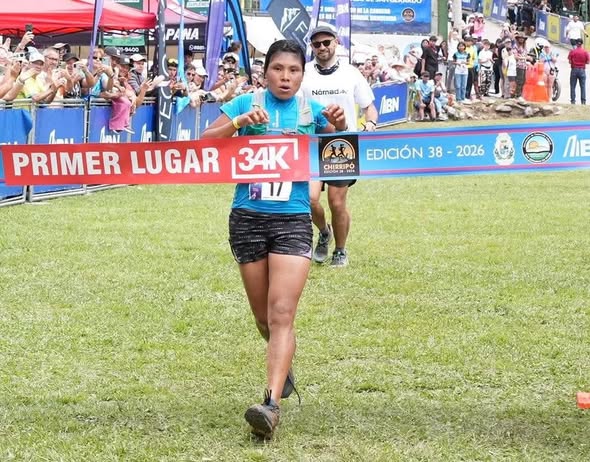 Costa Rican Indigenous Athlete Noyle Salazar Is Crowned Champion Of The 2026 Chirripó International Race