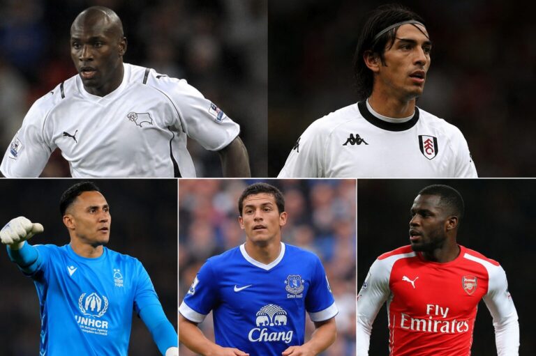 Costa Rican players in the Premier League
