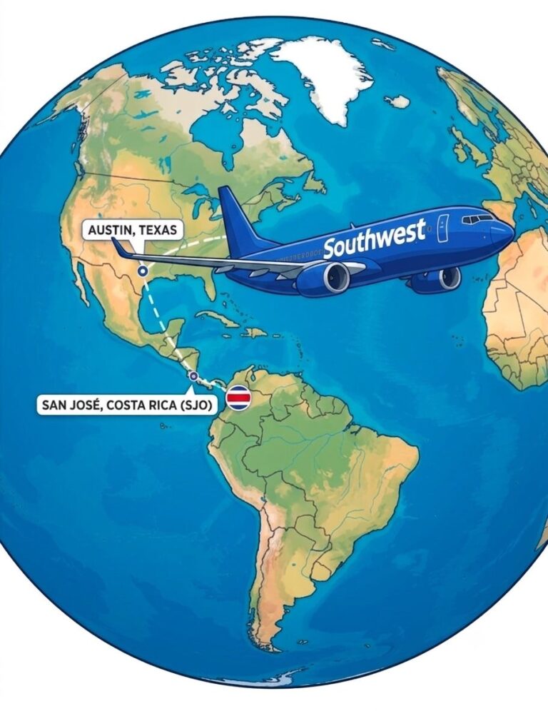 Costa Rica Adds New Connection with U.S.: Southwest to Operate Direct Flight between Austin and San José