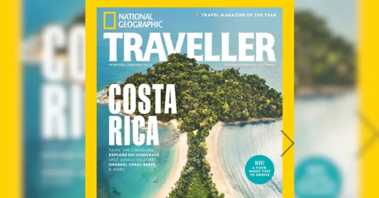Costa Rica in the Global Spotlight: National Geographic Traveller Cover Highlights World Biodiversity Leader