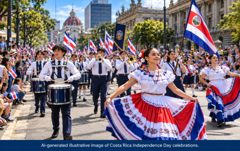 Patriotic Celebration 205th Anniversary of Costa Rican Independence