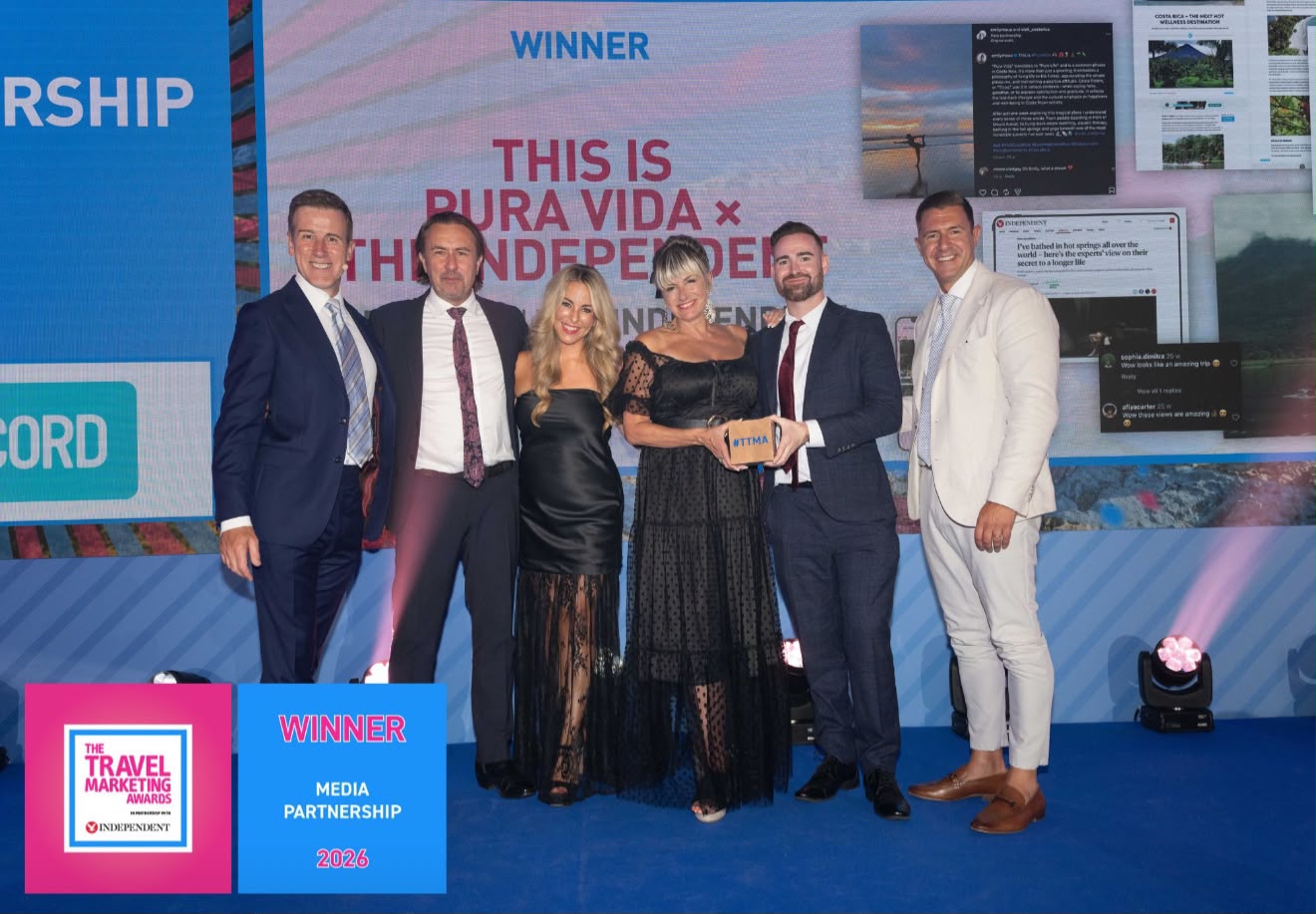 Costa Rica Won Two Awards at the 2026 Travel Marketing Awards in the United Kingdom