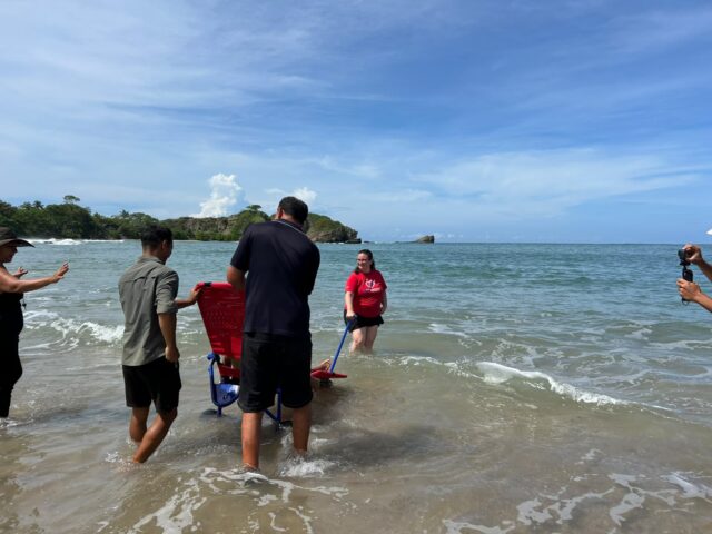 Accessibility and Tourism for All Comes to Playa Pelada in Guiones, Nosara