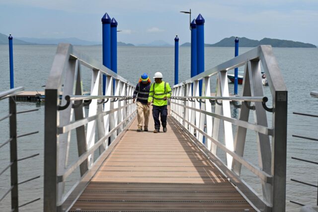 Modern Tourist Pier Begins Operations on San Lucas Island to Improve the Visitor Experience