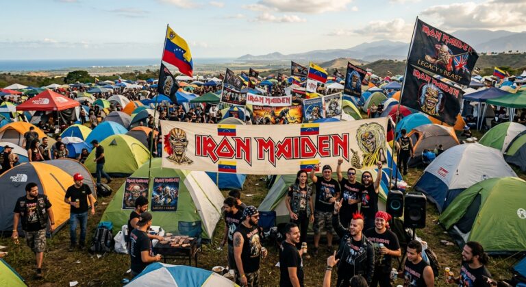 Iron Maiden fans La Sabana