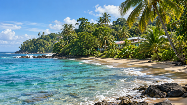 Limón Costa Rica wellness scene featuring the Caribbean coast and lush tropical nature